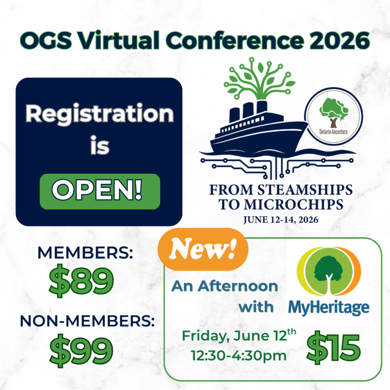 OGS Virtual Conference 2026 Now Open